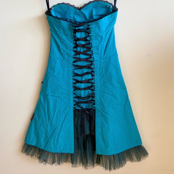 NWT Dex Rockabilly Polka Pinup Dress - Picture 3 of 9